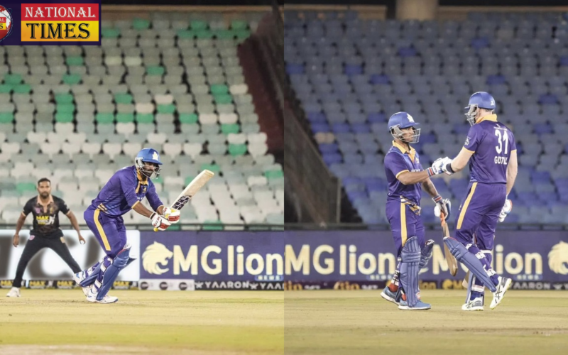 Gujarat Samp Army Dominates Delhi Royals by 8 Wickets in Legend 90 League 2025 Eliminator