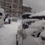 Heavy Snowfall in Manali: 200 Roads Blocked, Schools Shut, Power Disrupted Across Himachal Pradesh