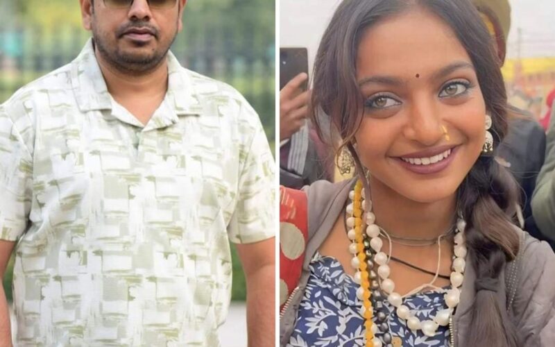 Viral Mona Lisa Learns the Alphabet from Director Sanoj Mishra; Publicist Sanjay Bhushan Patiala Reveals She Will Soon Be a Millionaire