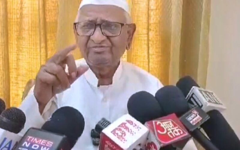 Anna Hazare Criticizes AAP Amid Delhi Election Setback