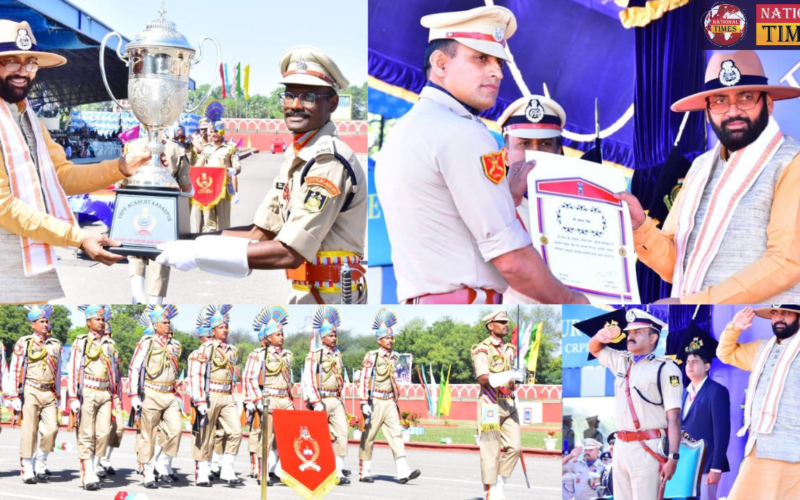 CM Nayab Singh Saini Urges New CRPF Officers to Serve with Integrity and Dedication