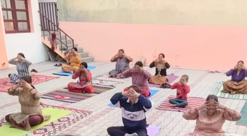 Daily Yoga Sessions in Navan Gaon Transforming Lives, Say Locals
