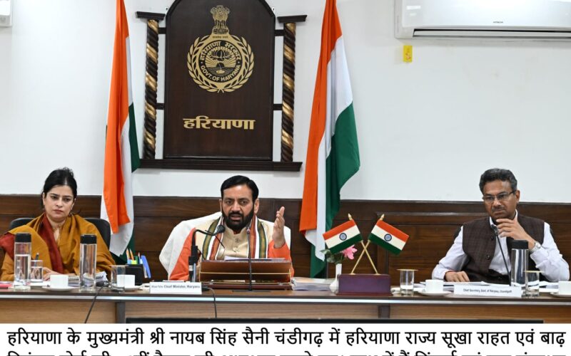 Ensure Drain and Canal Cleaning Before Monsoon – CM Nayab Singh Saini