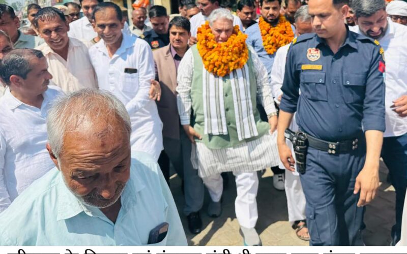 Haryana Panchayat Minister Krishna Lal Panwar Highlights BJP’s Inclusive Governance at Shahpur Event