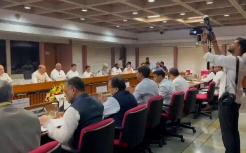 Centre Briefs Political Leaders on Pahalgam Attack; All-Party Meeting Reflects United Stand Against Terror