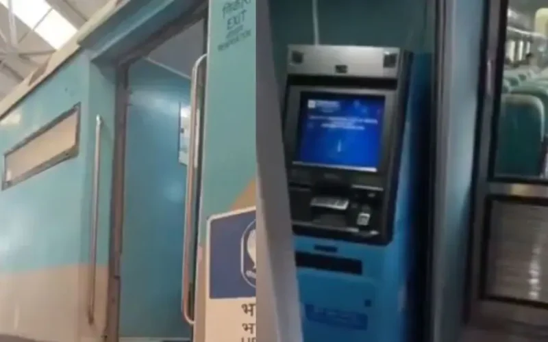 Indian Railways Installs ATM Inside AC Coach of Panchavati Express in Unique Trial