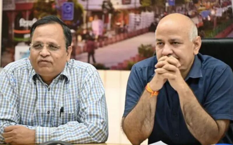 ACB Cracks Down on Manish Sisodia and Satyendar Jain in Rs 2,000 Crore Classroom Construction Scam