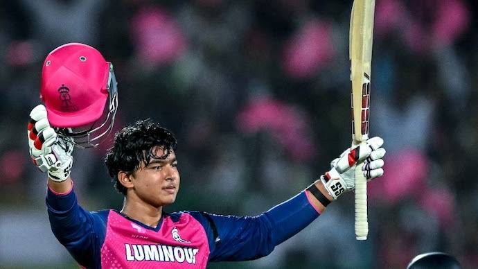14-year-old Vaibhav Suryavanshi creates history, becomes youngest player to score century in IPL