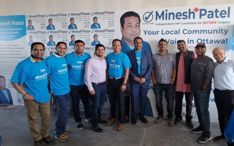 Independent Candidate Minesh Patel Gains Momentum in Competitive Calgary Skyview Race Against Established Political Parties