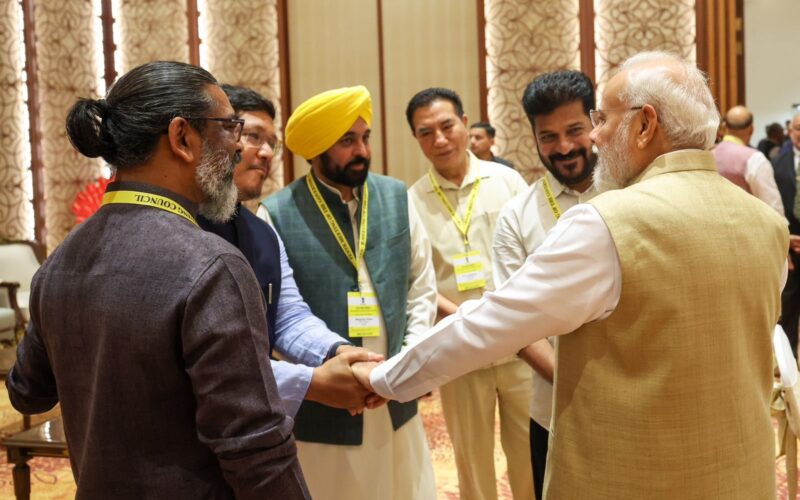 Stop Injustice with Punjab: CM Urges PM at NITI Aayog Meet, Seeks Action on Water Disputes, Border Development, Industry Incentives, and SC Scholarship Arrears<br>