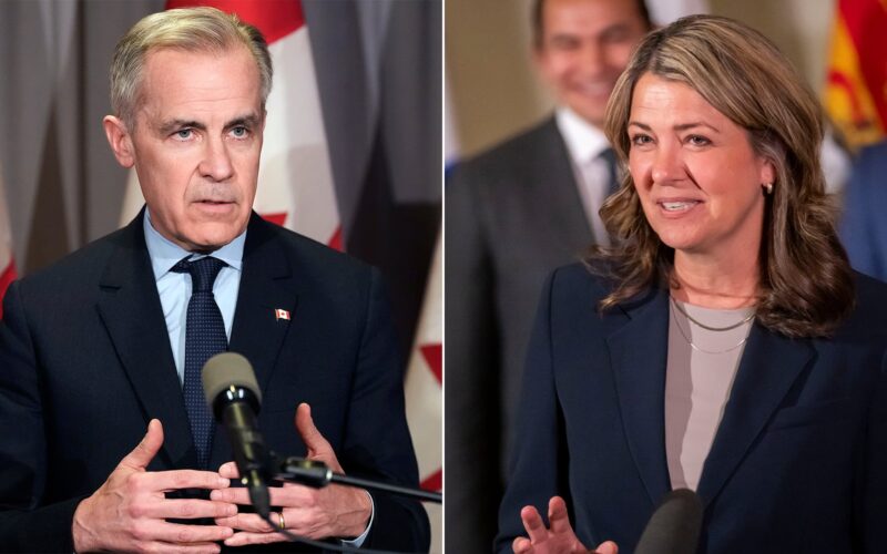 Danielle Smith, Mark Carney Hold First Post-Election Meeting, Focus on Energy and Trade