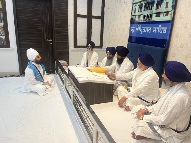 Baba Ranjit Singh Dhadrianwale’s Apology Accepted at Sri Akal Takht Sahib, Preaching Ban Lifted