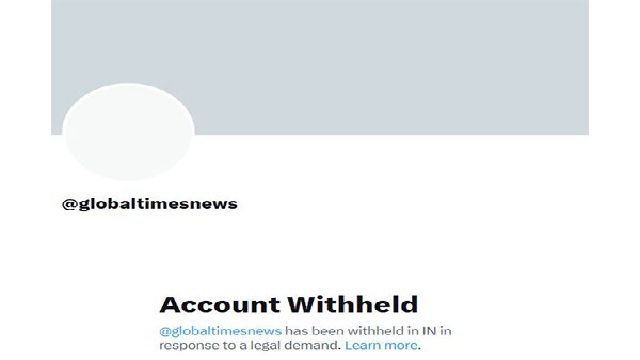 Chinese State Media Outlet ‘Global Times’ Withheld in India Amid Rising Tensions Over Misinformation