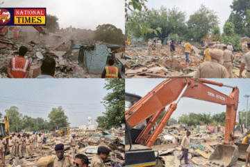 Illegal Encroachments Cleared in Adarsh Colony (Sector 53–54),12 Acres of Government Land Recovered