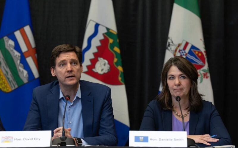 Alberta Premier Danielle Smith to Persuade B.C.’s David Eby on New Pipeline Corridor