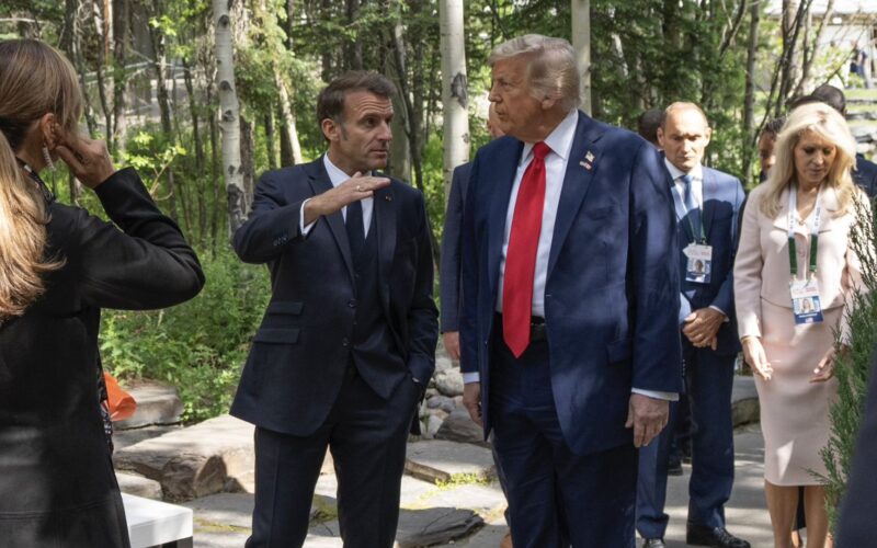 Donald Trump Denies Ceasefire Motive Behind G7 Departure, Slams Macron in Social Media Post