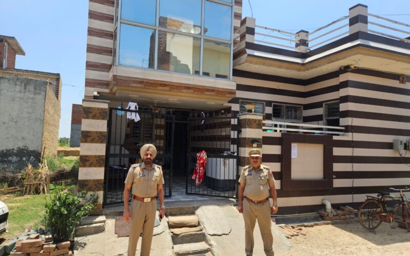 Property of Drug Smugglers Seized by Mohali Police in Yudh Nashian Virudh