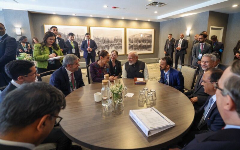 PM Modi Meets Mexican President at G7 Summit 2025, Advocates for Enhanced Bilateral Relations