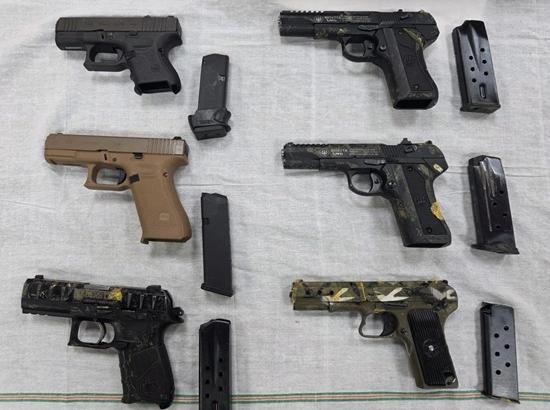 Arms Smuggling Network Linked to Jail Inmate Busted in Amritsar; 3 Arrested with Foreign Pistols