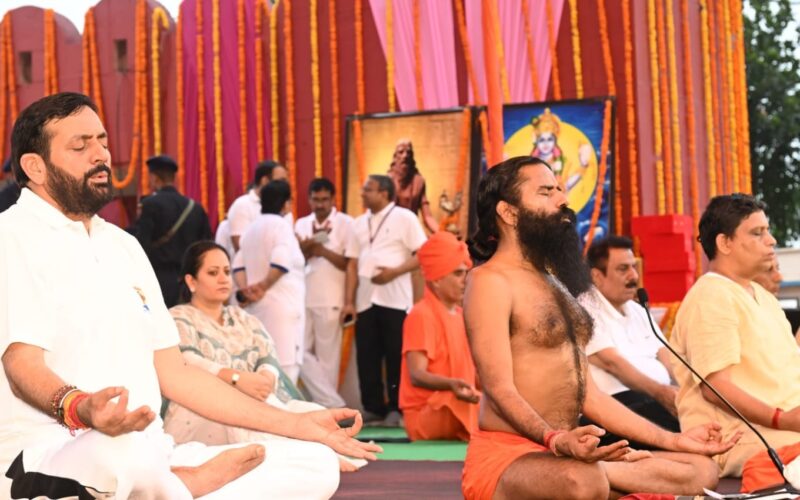 Haryana Celebrates 11th International Yoga Day with Grand State-Level Event in Kurukshetra
