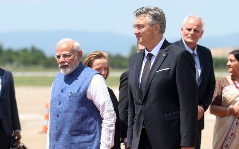 PM Modi Arrives in Croatia on Final Leg of Three-Nation Tour