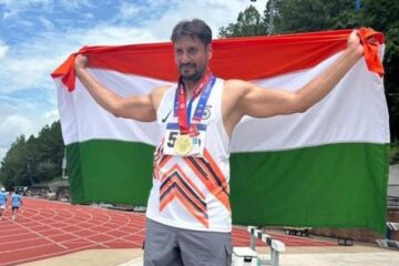 Punjab Police Officer Daljit Singh Rana Breaks Javelin Record at International Police Games in USA
