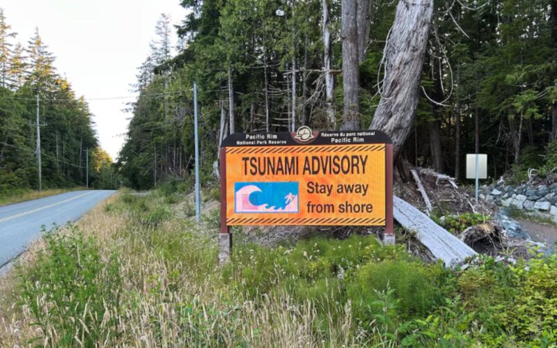 BC Puts Tsunami Preparedness to the Test After Massive Quake Near Russia