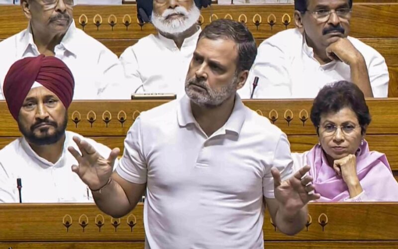 Rahul Gandhi Slams Centre Over Operation Sindoor in Lok Sabha Speech