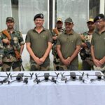 BSF Scores Major Win on Amritsar Border: Neutralizes 6 Drones, Recovers 2.3 Kg Heroin