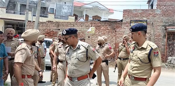 Major Crackdown on Drug Peddlers in Moga: Police Conduct Intensive Search Operation