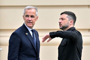 Prime Minister Carney meets with President of Ukraine Volodymyr Zelenskyy