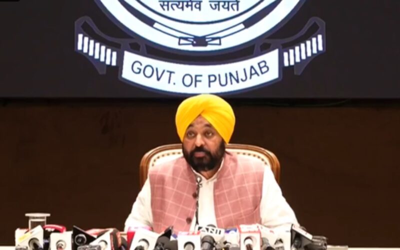 CM Bhagwant Mann Accuses Centre of “Snatching Punjab’s Ration”