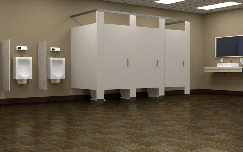 Why Toilet Doors in Malls and Theatres Have a Gap at the Bottom?