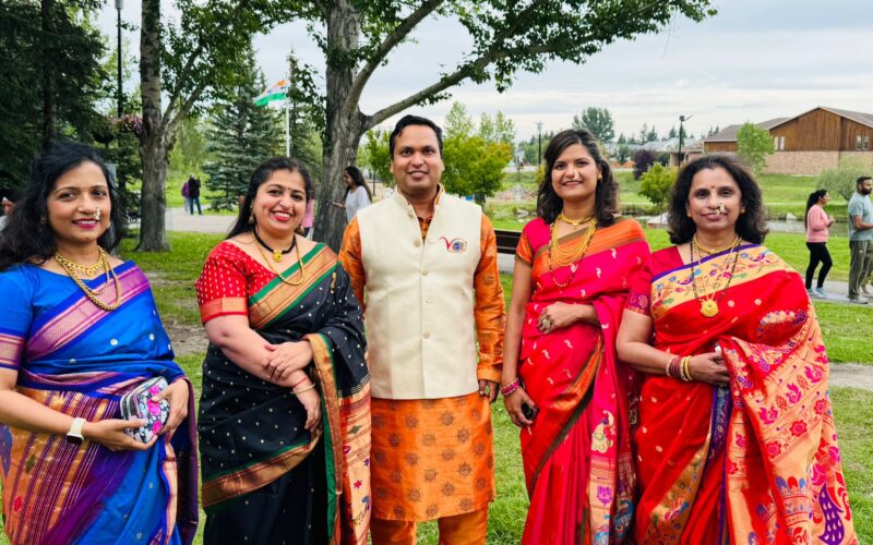 Commemoration of Indian Independence Day in Airdrie