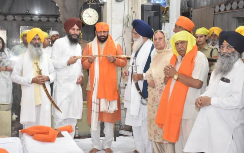 Double Engine Government Walking on Path Shown by Gurus: Haryana CM Nayab Singh Saini