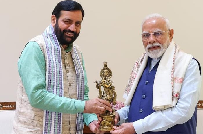 CM Nayab Singh Saini Meets PM Modi, Discusses Haryana’s Growth and Future Plans