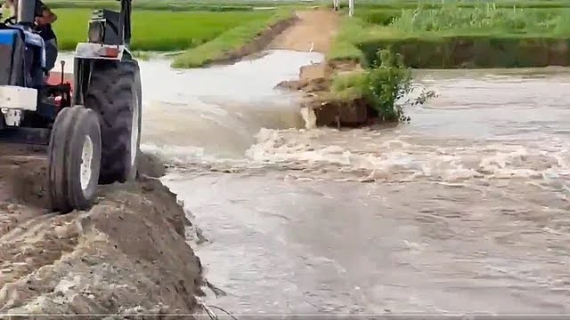 “Punjab Alert: Sutlej River Swells in Ferozepur Amid Indus Waters Treaty Suspension”