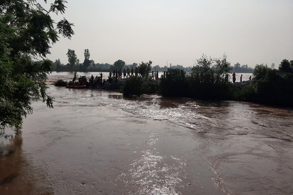 Patiala – Flood Threat Rises in Ghaggar River, Residents on Alert