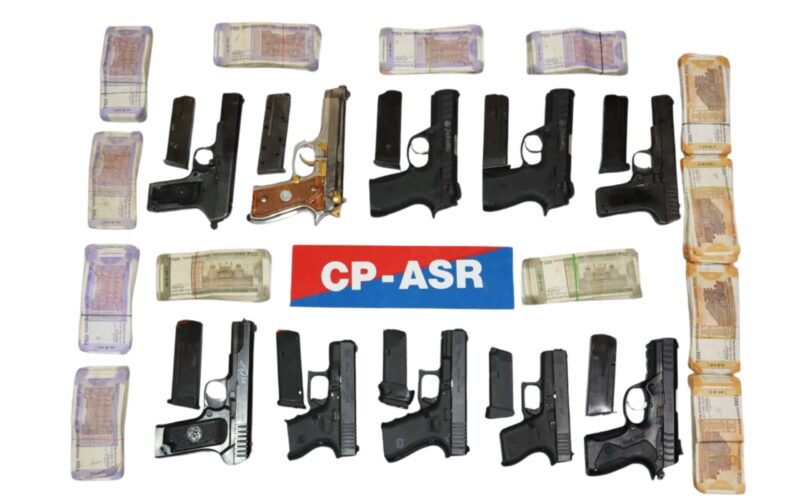 Amritsar Police Bust Cross-Border Arms and Hawala Network, Three Arrested