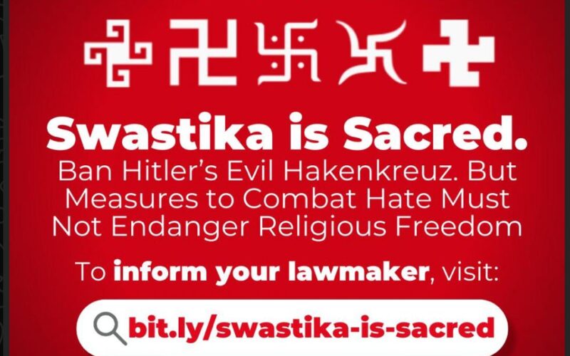 Community Leaders Call for Protection of Sacred Swastika Amid New Laws