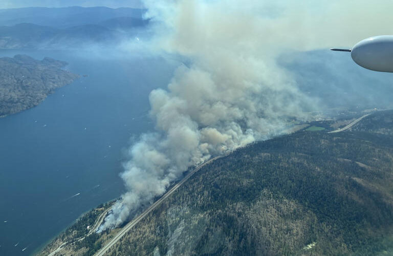Wildfires Force Evacuations Across B.C. as Smoke Blankets Province