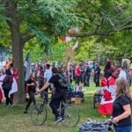 Clashes Break Out at Anti-Immigration Rally in Toronto’s Christie Pits Park