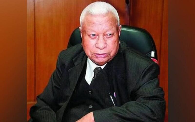 Former Meghalaya Chief Minister D.D. Lapang Passes Away at 93