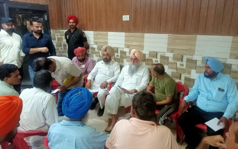 Punjab Assembly Speaker Listens to Public Grievances During Visit to Kotkapura Wards