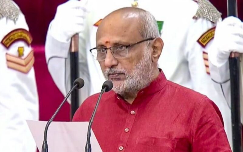 C.P. Radhakrishnan Assumes Office as India’s New Vice President