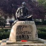 Gandhi Statue in London Defaced Ahead of Birth Anniversary, India Decries Act of Vandalism