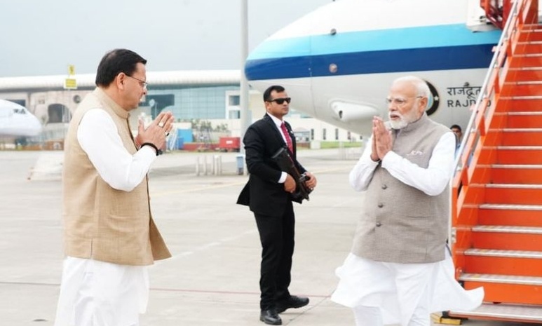 PM Modi Visits Uttarakhand, Announces Rs 1,200 Crore Relief Package for Flood and Landslide Victims