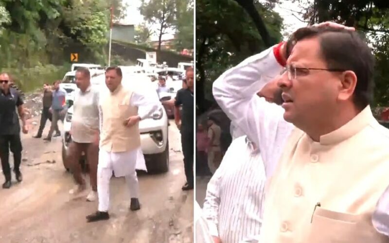 Cloudburst in Chamoli Leaves 10 Missing, Uttarakhand CM Dhami Monitors Rescue Efforts