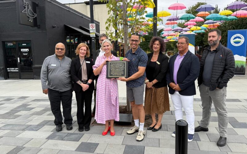 Langley City and Bellingham Reinforce Cross-Border Amity with Tree Planting Ceremony