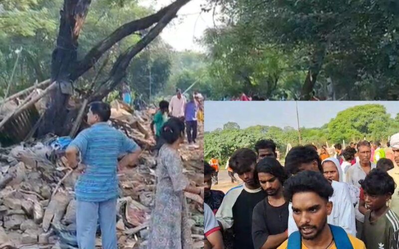 Chandigarh’s last sum, 36-year-old Shahpur Colony razed to the ground, 400 homes demolished